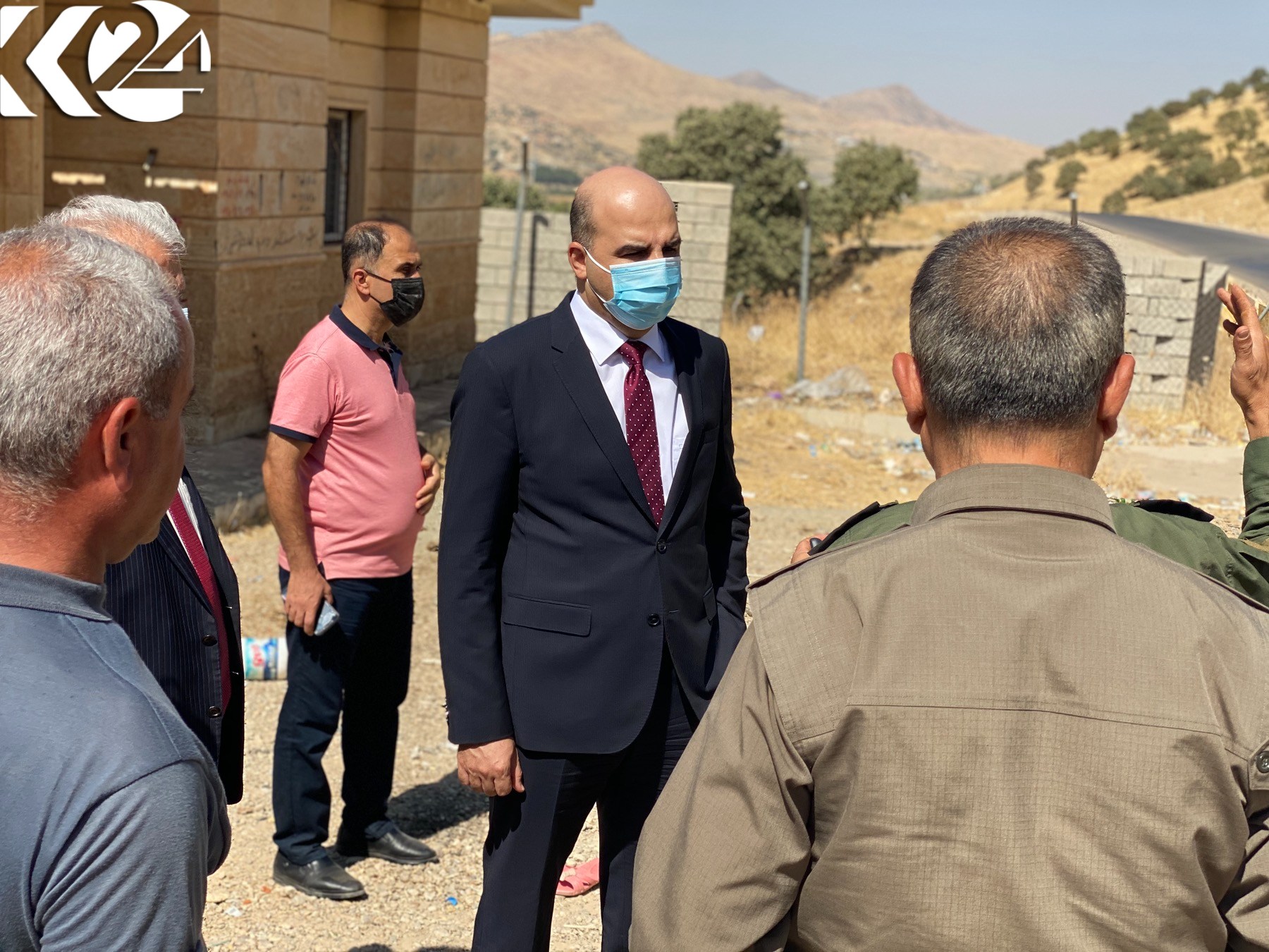  بەوێنە: چاودێریکردنی هەڵمەتی پاککردنەوەی رێگاکانی سنووری هەولێر